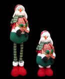 R108050-2 FIGURA NAVIDAD MONO NIEVE 100CM