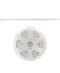 R110005-300-T-WW SERIE LED HADA 300F 30M BLANCO CALIDO CABLE TRANS