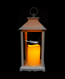 R718004 FAROL CON VELA LISO 33CM