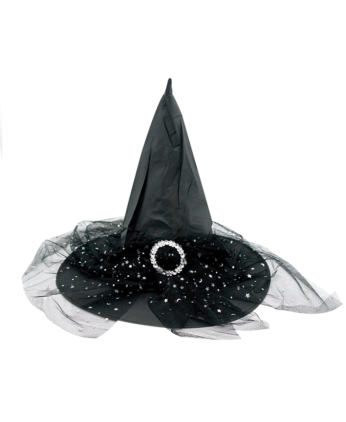 R999101 - 1 SOMBRERO BRUJA 39CM