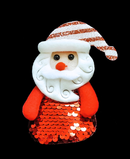 R108503 NAVIDAD FIGURA MINI LENTEJUELA  12 CMS