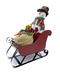 R108901 NAVIDAD TRINEO SANTA58X46CM