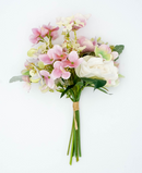 R225002 BOUQUET ROSA HOT NUBE 39 CM